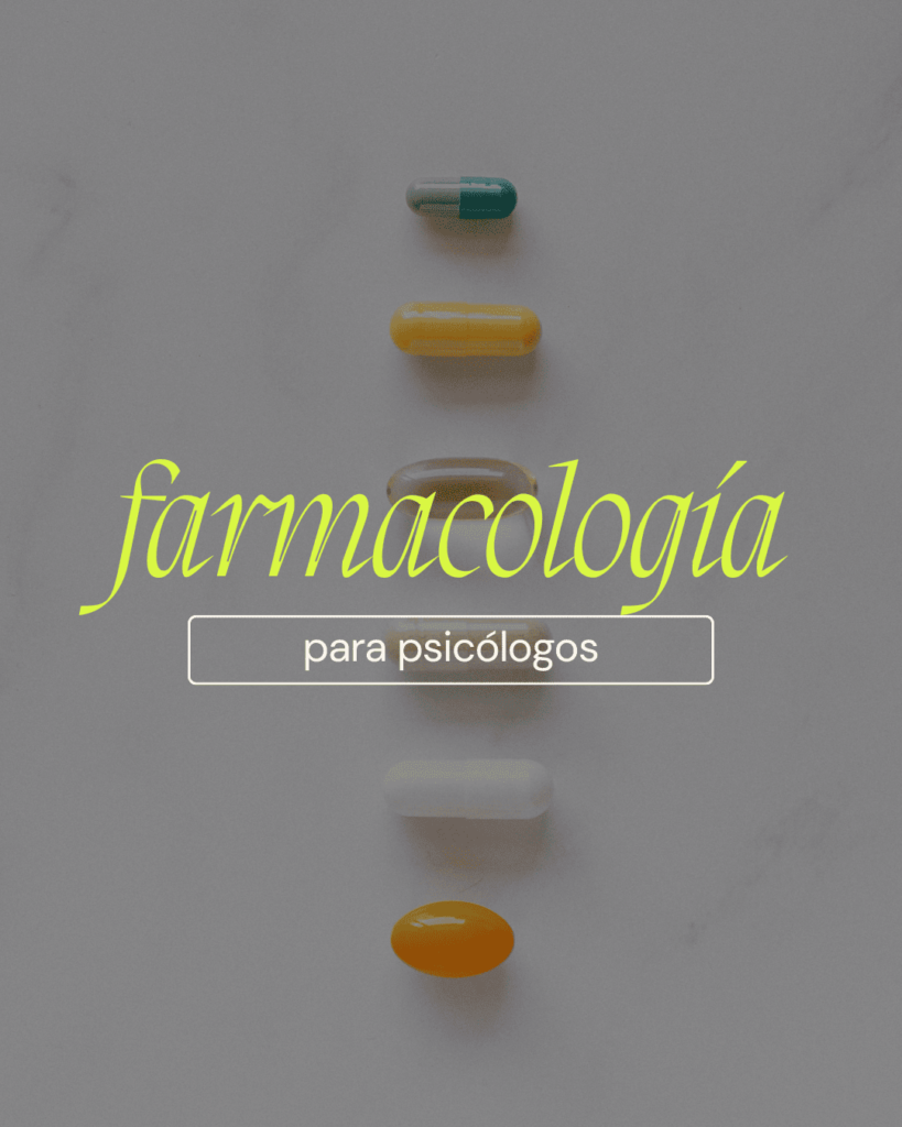 curso online farmacología para psicólogos